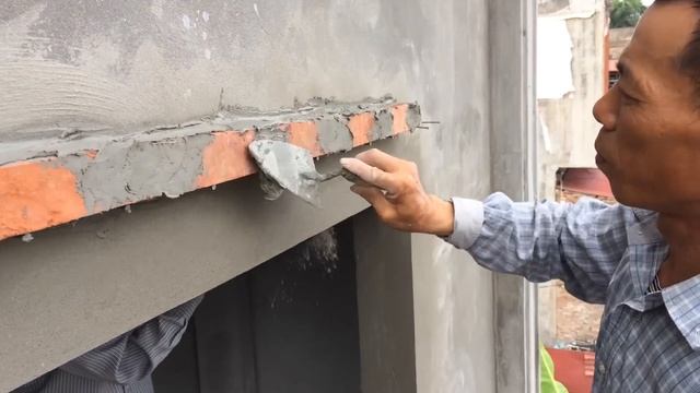 Amazing Creative Building | Window Beautiful - Rendering Sand And Cement смотреть онлайн