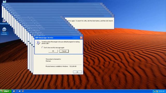 Windows XP (Build 2463) Crazy Error смотреть онлайн