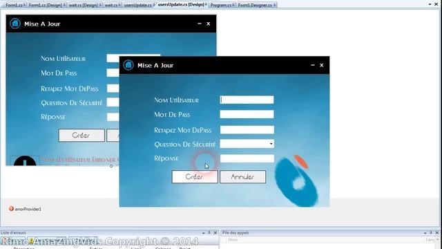 Visual Studio C# Windows Form Design Example - AmaZing Vids смотреть онлайн