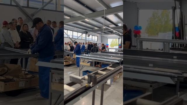 День открытых дверей в цехе сборки алюминиевых конструкций завода Консиб-Ижевск. смотреть онлайн