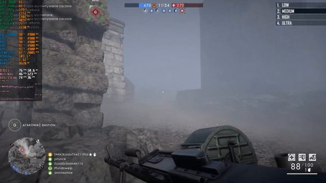 Battlefield 1 GTX 980 | i5 2500k 4.9 GHz | 1080p All settings смотреть онлайн