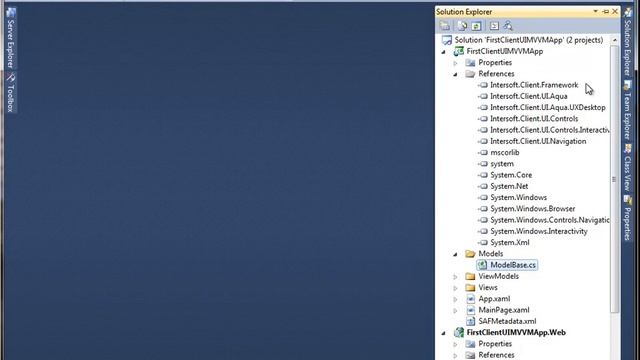 Create Your First ClientUI Application Using MVVM Pattern - Part I - Preparing Project смотреть онлайн