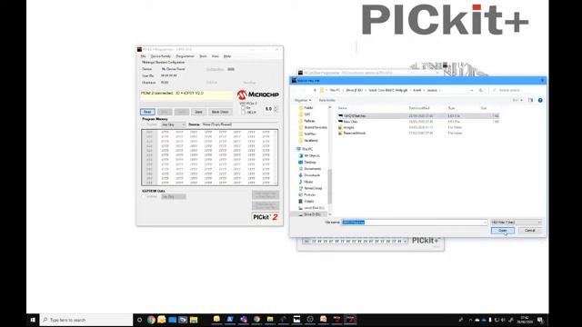 PICKitPlus - Using PICKitPlus Windows GUIs with “Auto Import Hex + Write Device” смотреть онлайн