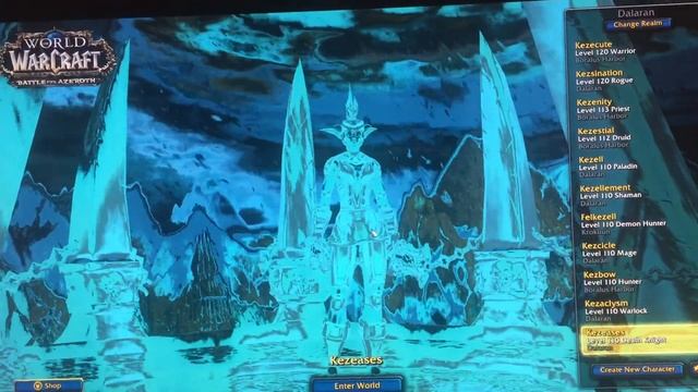 WoW 8.1 Video Corruption смотреть онлайн
