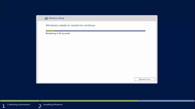 Windows Server 2016 Technical Preview 4 Installation смотреть онлайн