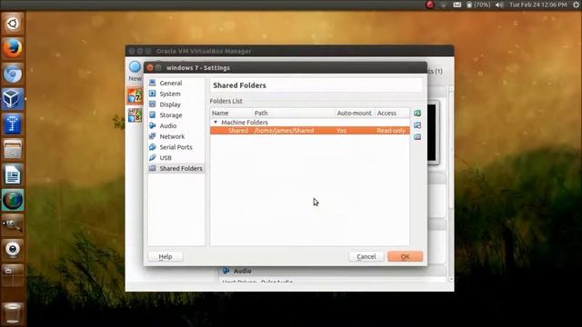 Shared Folders in VirtualBox смотреть онлайн