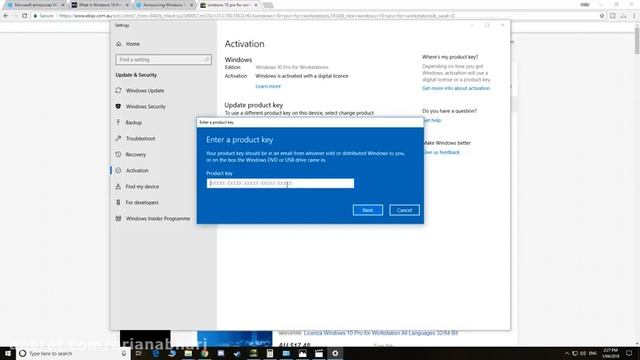 Windows 10 Pro for WORKSTATIONS смотреть онлайн