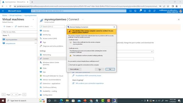 Azure Tutorial in Telugu | Azure Virtual Machine Hands-On | How To Create Virtual Network in Azure смотреть онлайн