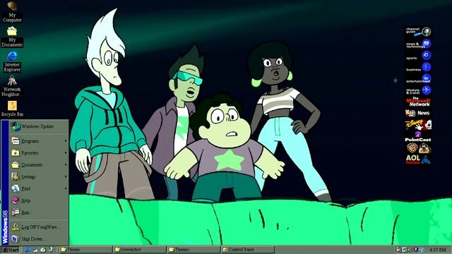 Windows 98 Themes (Original & Plus On Build 1700) Startup And Shutdown Sounds