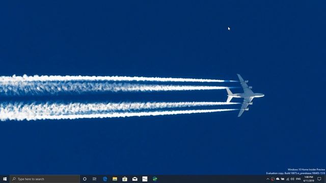 Quick look and review Windows 10 Insider Build 18875 20H1 April 11th 2019 смотреть онлайн