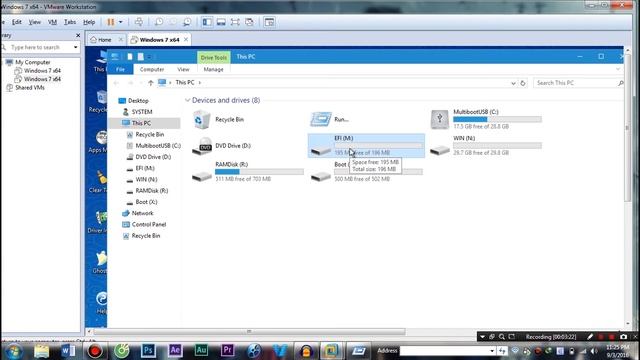 Installing Windows UEFI/GPT in VMWare (P2) смотреть онлайн