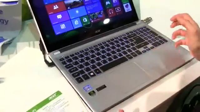 Acer Aspire V5 touch hands on 15 6 inch ultrabook with a touchscreen смотреть онлайн
