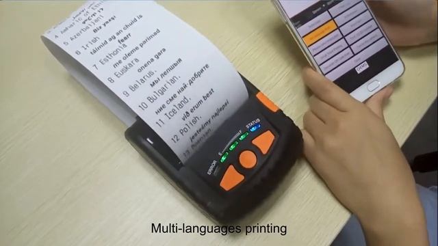 ALLID Baby 380 Thermal Mobile Printer смотреть онлайн