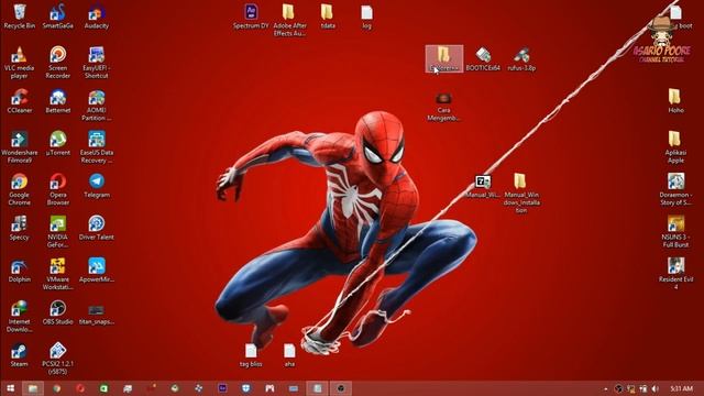 Install Phoenix OS DarkMatter 4.4 Bios Uefi