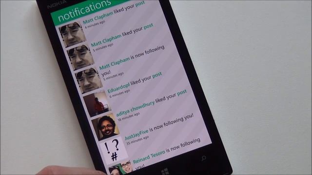 6Sec - Unofficial Vine app for Windows Phone 8 demonstration смотреть онлайн