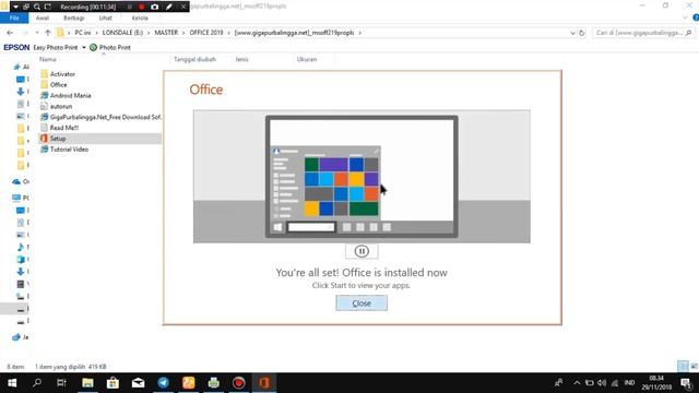 Cara Install MS Office 2019 смотреть онлайн