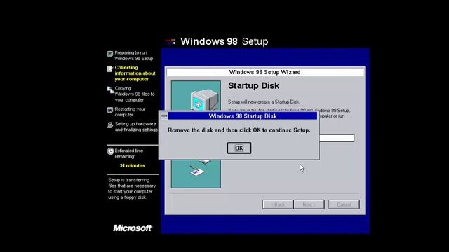 Installing Windows 98 SE In VMWare Workstation Pro 12 смотреть онлайн