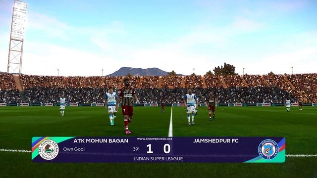 Jamshedpur FC vs ATK Mohun Bagan : Bangla Gameplay | 0 - 2 | PES 2021 | ISL 2021-2022 | Match 20 смотреть онлайн