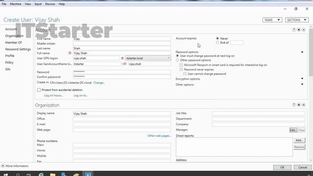 7. Creating and Managing User Accounts in Windows Server 2019 смотреть онлайн