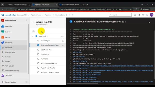 Playwright #72 Azure DevOps Pipeline - Publish Test Results смотреть онлайн