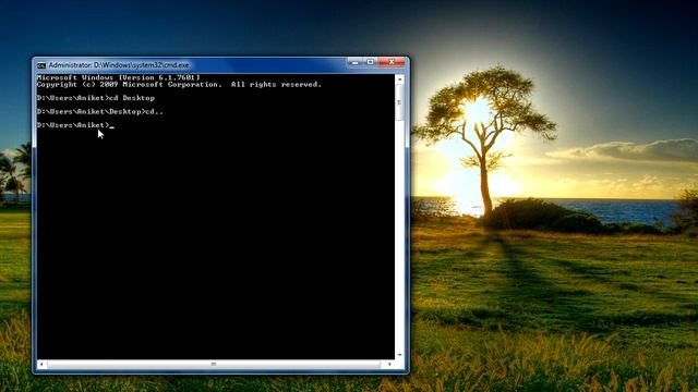 1. Command Prompt - cd and date смотреть онлайн