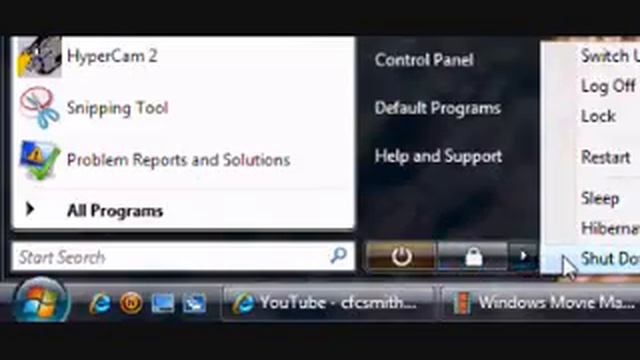 How to shut down Windows Vista смотреть онлайн