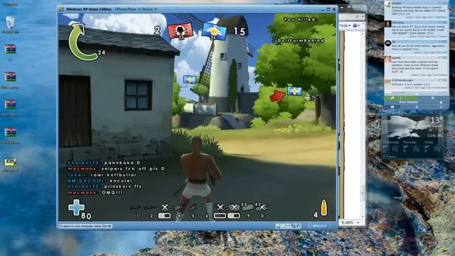 Battlefield Heroes windowed mode with VMware Player смотреть онлайн