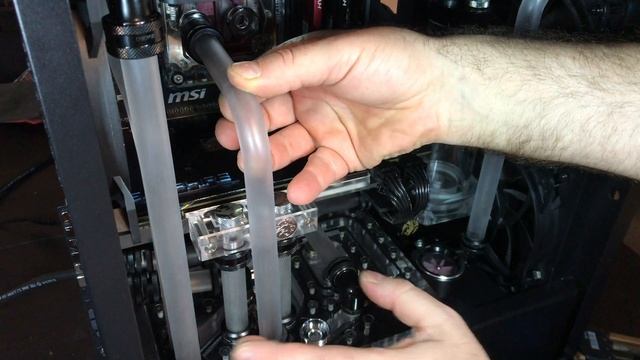 Distro plate for BeQuiet! Pure Base 500/500DX - My Bykski Ice Dragon next incarnation. Custom loop смотреть онлайн