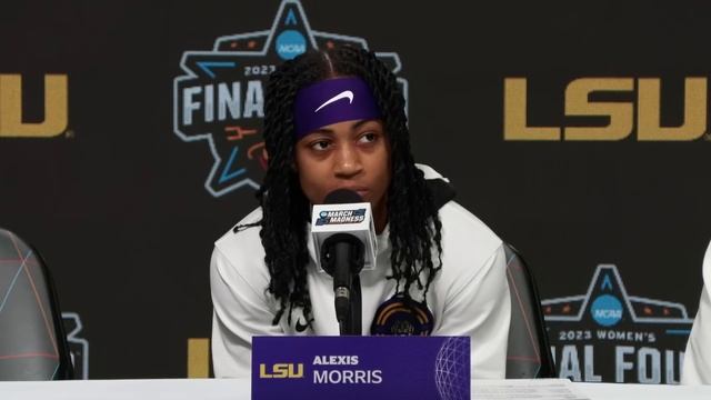 LSU Kim Mulkey postgame Final Four WIN over Virginia Tech with Alexis Morris and Angel Reese смотреть онлайн