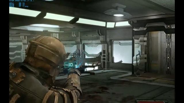 Dead Space PC Gameplay Hard mode chapter 10 Intense moment first round Part 1/2 смотреть онлайн