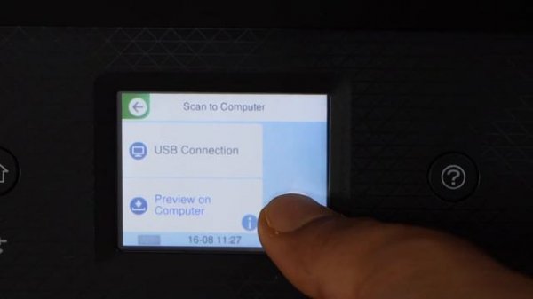 Epson Printer Scan To Computer !