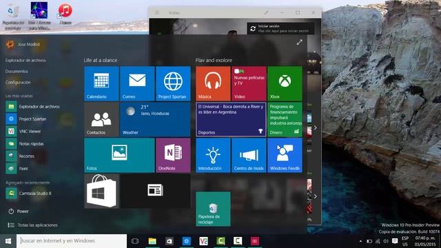 Windows 10 Insider Preview Build 10074 by JoseMadrid смотреть онлайн