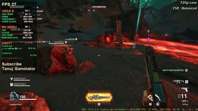 SHATTERLINE | RYZEN 5 3500U | 8GB RAM | VEGA 8 | BENCHMARK смотреть онлайн