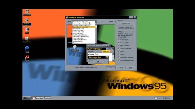 Microsoft Plus! for Windows 95 смотреть онлайн