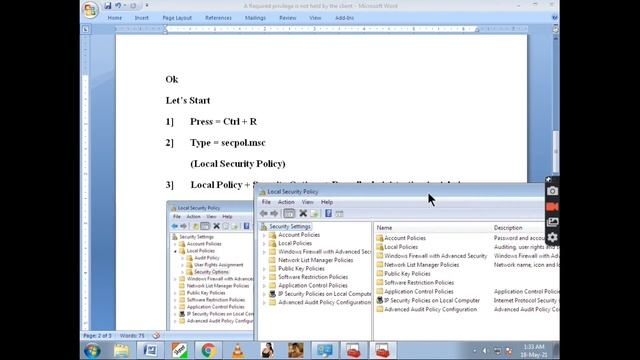 required privilege is not held by the client windows 10 смотреть онлайн