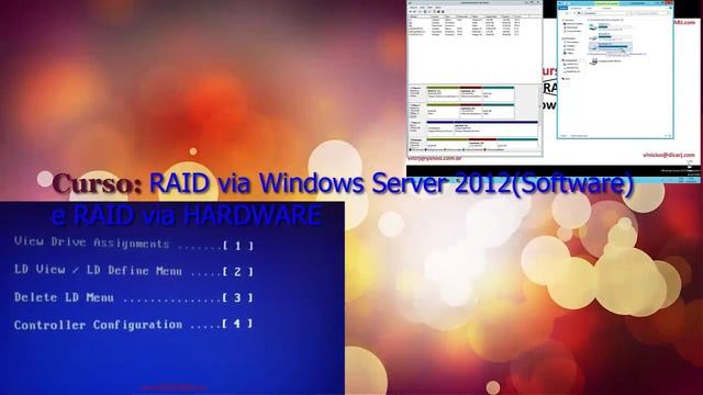 Curso: RAID via Windows Server 2012(Software) curso brinde: RAID via HARDWARE - www.DICARJ.com смотреть онлайн