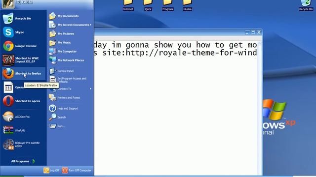 How to get most beautiful windows xp theme!!! смотреть онлайн