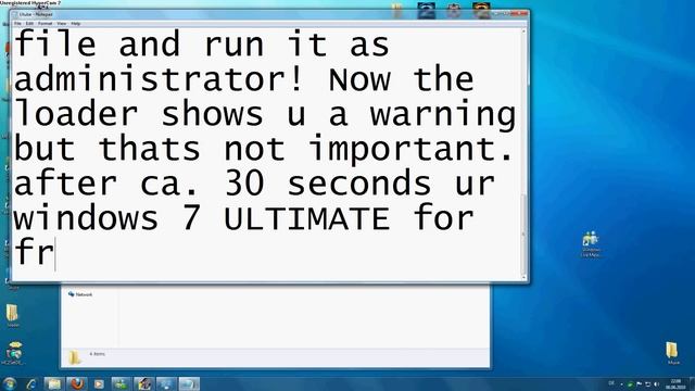 [How To] Activate Windows 7 Ultimate 64bit without Key! смотреть онлайн