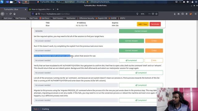 TryHackMe - By Noob | BLUE | Recon - Access - Escalate - Crack - Flags смотреть онлайн