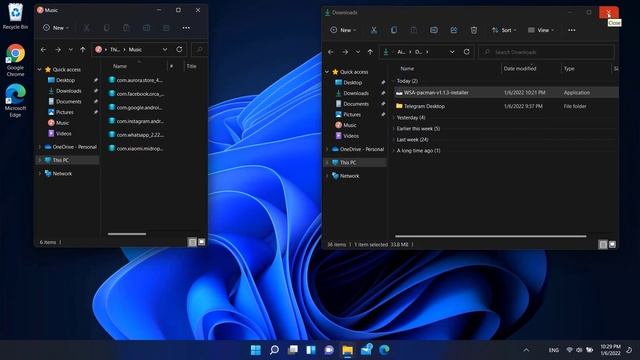 Windows 11 Install Android Apps Using WSA Pacman | WSA смотреть онлайн