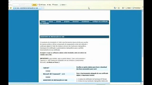 Fique Digital: instalação do Driver de Leitora AC OAB [64 bits] смотреть онлайн