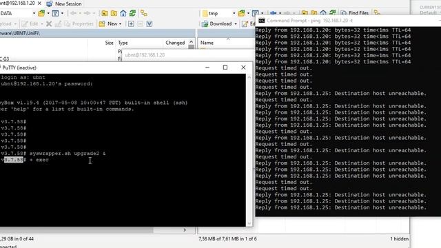 How to Upgrade Firmware v4.3.13 Unifi AP AC LR with SSH смотреть онлайн