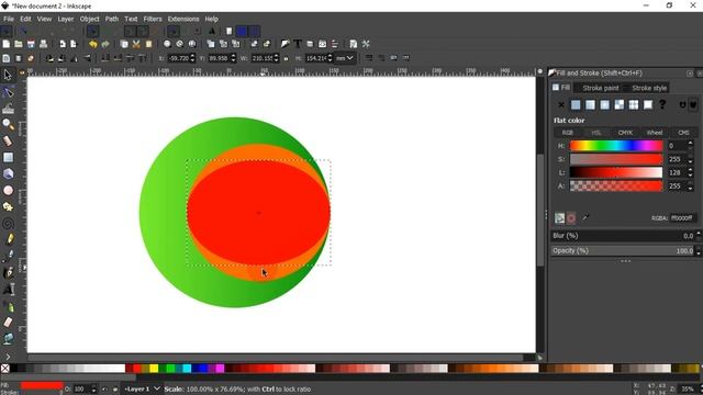 INKSCAPE TUTORIAL ~ CREATIVE LOGO - part 2 смотреть онлайн