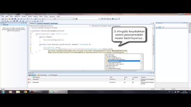 c # ta messagebox üzerinden kullanıcı tercihi alma смотреть онлайн