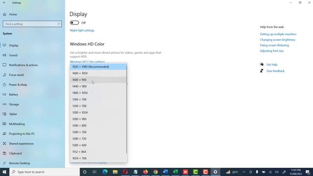 How to Change icon Size on Windows 10 || how to Change font icon size | How to Set System Resolutio смотреть онлайн