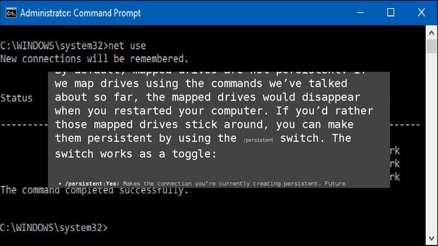 How to Map Network Drives From the Command Prompt in Windows смотреть онлайн
