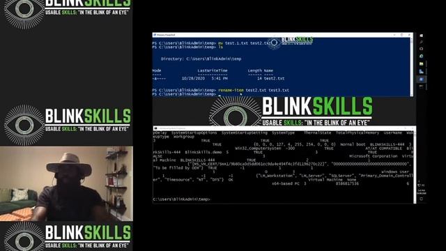 How to rename a file or folder with Windows PowerShell смотреть онлайн