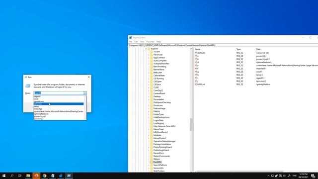 "Auto Suggest" History - Delete in Windows 10 | You just cleared the Run history смотреть онлайн