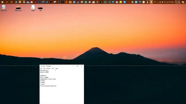 Desktop Music Visualizer / Rainmeter/