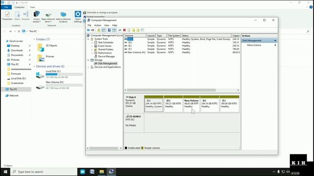Join Two Partitions Back Together In Windows | Combine Hard Disk Partition Windows 10 смотреть онлайн